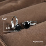 Classic Silver Clip Earrings For Women