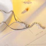 Women's 925 Sterling Silver CZ Ball Pendant Necklace