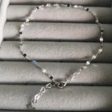 925 Sterling Silver Anklets For Women Girl Ankle Leg Jewelry