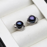 925 Silver Freshwater Pearl Earrings Women