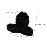 Furry Crab Clip Barrettes Fluffy Shark Hairpin Hair Accessories