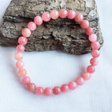 Argentina Rhodochrosite Bracelet Natural Stone Hand Chain