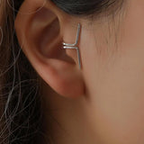 Geometric Ear Cuff Clip Earring for Women Punk Vintage Butterfly Jewelry