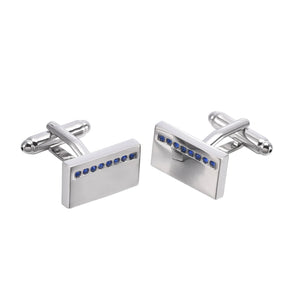 Geometric Mirror Metal Business Cufflinks