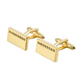 Geometric Mirror Metal Business Cufflinks