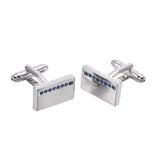 Geometric Mirror Metal Business Cufflinks