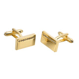 Geometric Mirror Metal Business Cufflinks