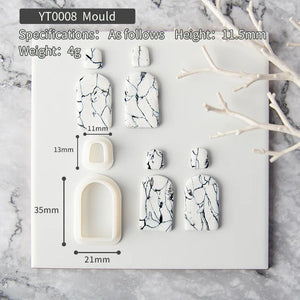 Geometric Soft Pottery Polymer Clay Mold Set Pendant Earrings Shape Cutting Tool