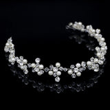 Pearls Hairbands Beaded Headpieces Bride Wedding Vines Headdress Hair Jewelry