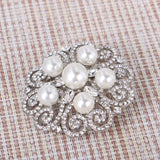 Heart Shaped Brooch Jewelry For Women Men Scarf Wedding Gift DIY
