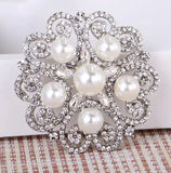 Heart Shaped Brooch Jewelry For Women Men Scarf Wedding Gift DIY
