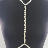 Pearl Halterneck Body Chain for Women