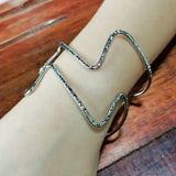 Irregular Metal Cuff Bangles Geometric Alloy Bracelets