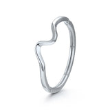 Irregular Shape Open Bracelet Classic Bangle for Charms
