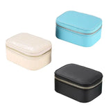 Leather Jewelry Box European Style Portable Travel Organizer