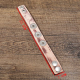 Noosa Detachable DIY Cowhide Bracelet Men's Jewelry