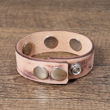 Noosa Detachable DIY Cowhide Bracelet Men's Jewelry