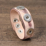 Noosa Detachable DIY Cowhide Bracelet Men's Jewelry