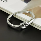 Knot Alloy Cuff Bracelets Bangles Metal Charm Bangle Party Jewelry Girl