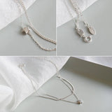 Layered Stars Chain 925 Sterling Silver Anklets For Women