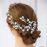 Leaf Pearl Headbands for Women Hair Styling