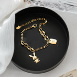 Light Bunny Bracelet Female Ins Normcore Style