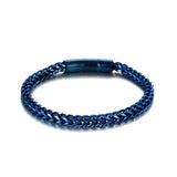 Men's Stainless Steel Link Chain Bracelet Punk Rock Style