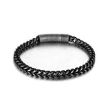 Men's Stainless Steel Link Chain Bracelet Punk Rock Style