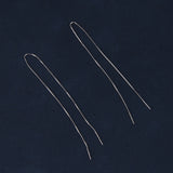 Long Earrings 925 Silver Chain Dangle Earring