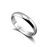 925 Sterling Silver Couple Ring Solid Silver Jewelry Gift