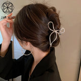 Geometric Hair Claw Hollow Out Crab Clip Headwear