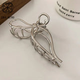 Geometric Hair Claw Hollow Out Crab Clip Headwear