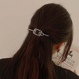 Geometric Style Hairpin for Women Wedding Head Jewelry