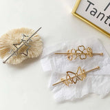 Geometric Style Hairpin for Women Wedding Head Jewelry
