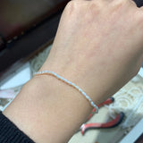 Freshwater Pearl Elastic Bracelet for Women Girls - 2.5mml