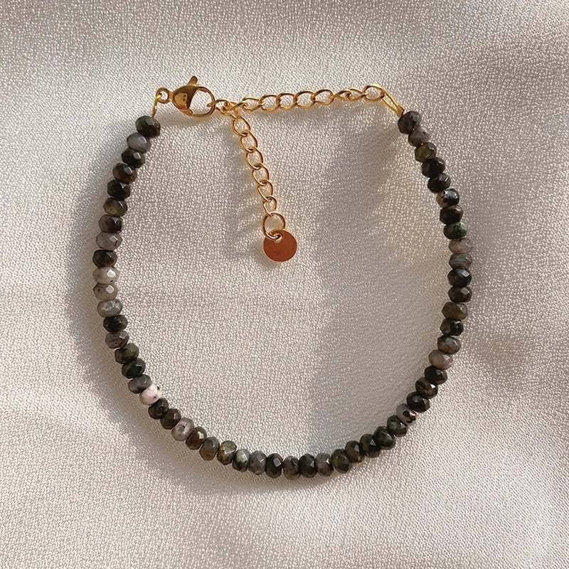 Natural Crystal Beaded Bracelets Women Friendship Jewelry