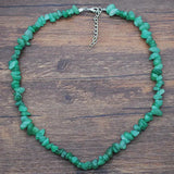 Natural Amethyst Aventurine Beaded Necklace
