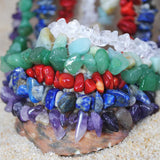 Natural Amethyst Aventurine Beaded Necklace