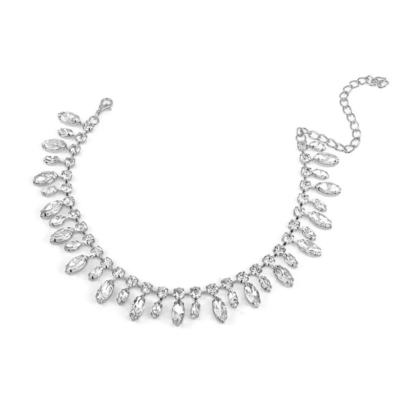 Bohemia Crystal Choker Necklace for Couple Lovers N300