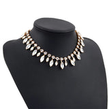 Bohemia Crystal Choker Necklace for Couple Lovers N300