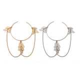 Leaf Tassel Chain Bracelet Bangles Adjustable Arm Bracelets