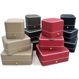 PU Leather Jewelry Packaging Box Portable Earring Holder