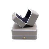 PU Leather Jewelry Packaging Box Portable Earring Holder