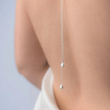 Pearl Back Chain Top for Bridal Dress Backless Accessories