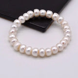 Natural Freshwater Pearl Stretch Bracelet - Women's Pearl Bracelet