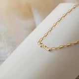Personalized Name Necklaces Stainless Steel Charm Jewelry