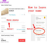 Personalized Name Necklaces Stainless Steel Charm Jewelry