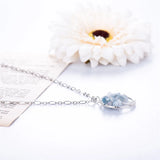 Stone Chip Beads Pendant Necklace for Women Christmas Gift
