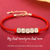 Red Rope Lanyard Hand Jewelry Gift for Birthday Christmas