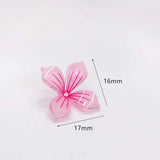 Resin Flower Beads Charms Earring Components DIY Jewelry